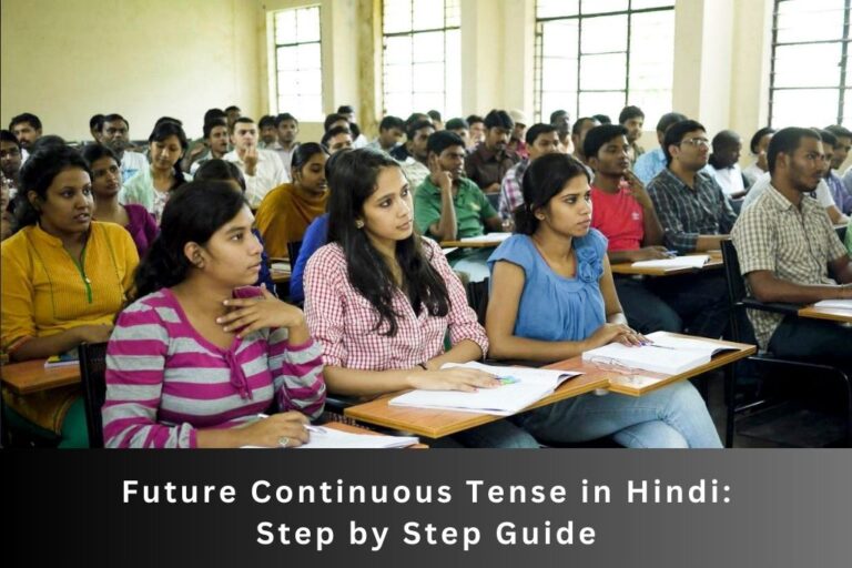 Future Continuous Tense in Hindi